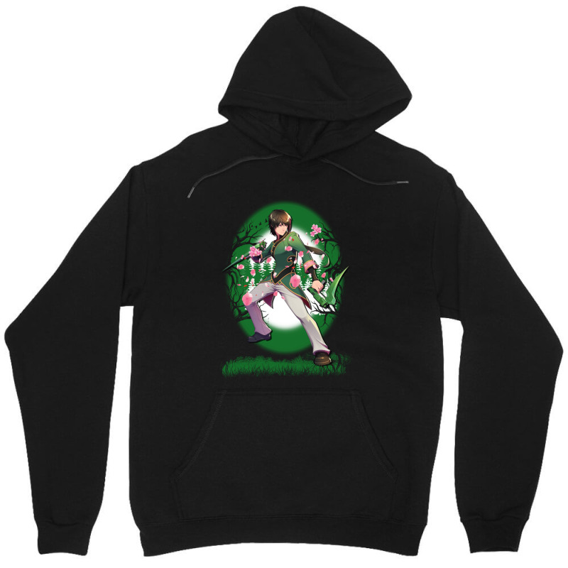 Lie Ren Man Anime Green Shirt Unisex Hoodie | Artistshot