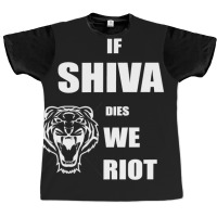 The Walking Dead Season 7 Shiva If Shiva Dies We Riot Graphic T-shirt | Artistshot