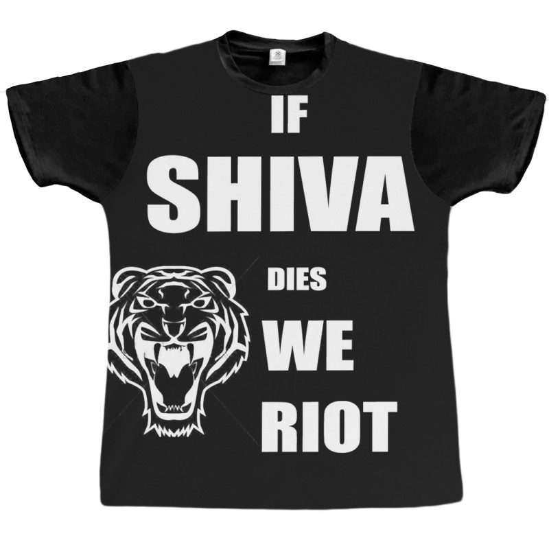 The Walking Dead Season 7 Shiva If Shiva Dies We Riot Graphic T-shirt by mckeebeckett3l9yxd | Artistshot