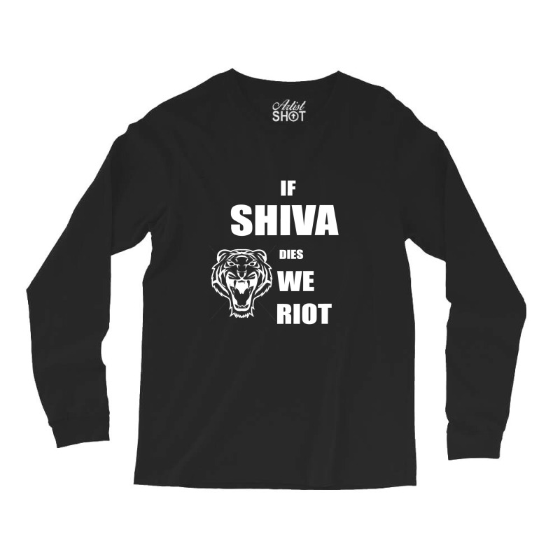 The Walking Dead Season 7 Shiva If Shiva Dies We Riot Long Sleeve Shirts by mckeebeckett3l9yxd | Artistshot