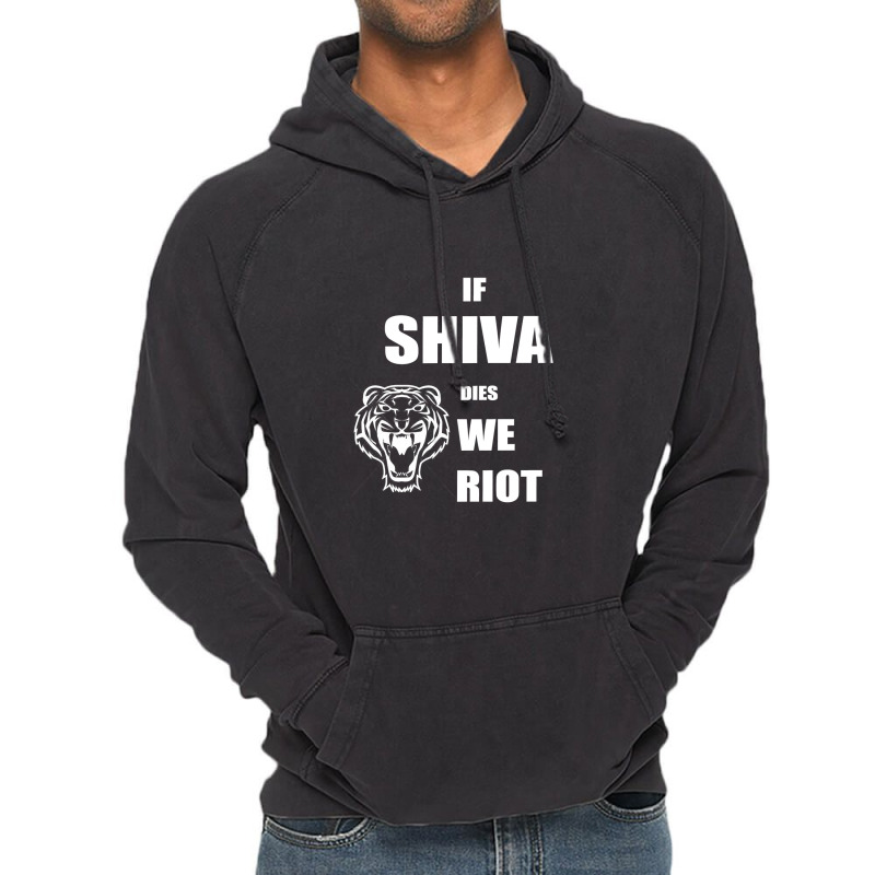 The Walking Dead Season 7 Shiva If Shiva Dies We Riot Vintage Hoodie by mckeebeckett3l9yxd | Artistshot