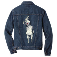 T-bags  Zombie (black And White) Men Denim Jacket | Artistshot