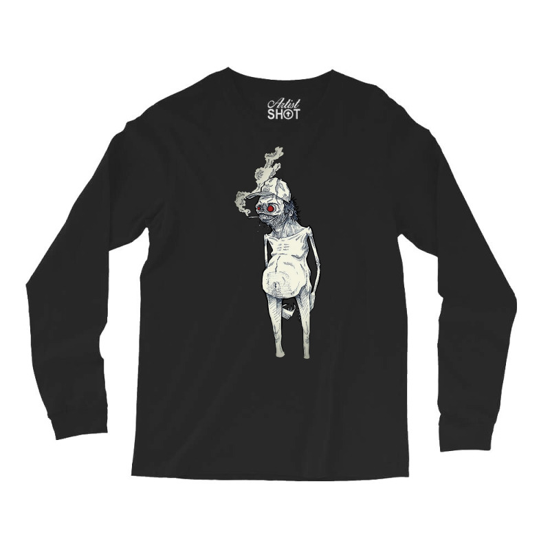 T-bags  Zombie (black And White) Long Sleeve Shirts by oatesorlandoi9eepf | Artistshot