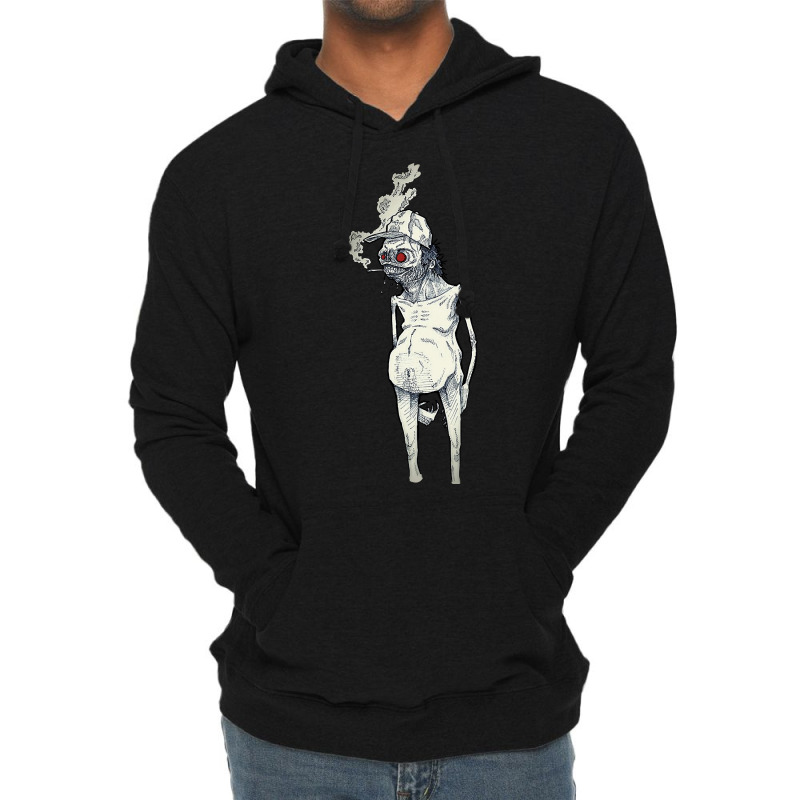 T-bags  Zombie (black And White) Lightweight Hoodie by oatesorlandoi9eepf | Artistshot