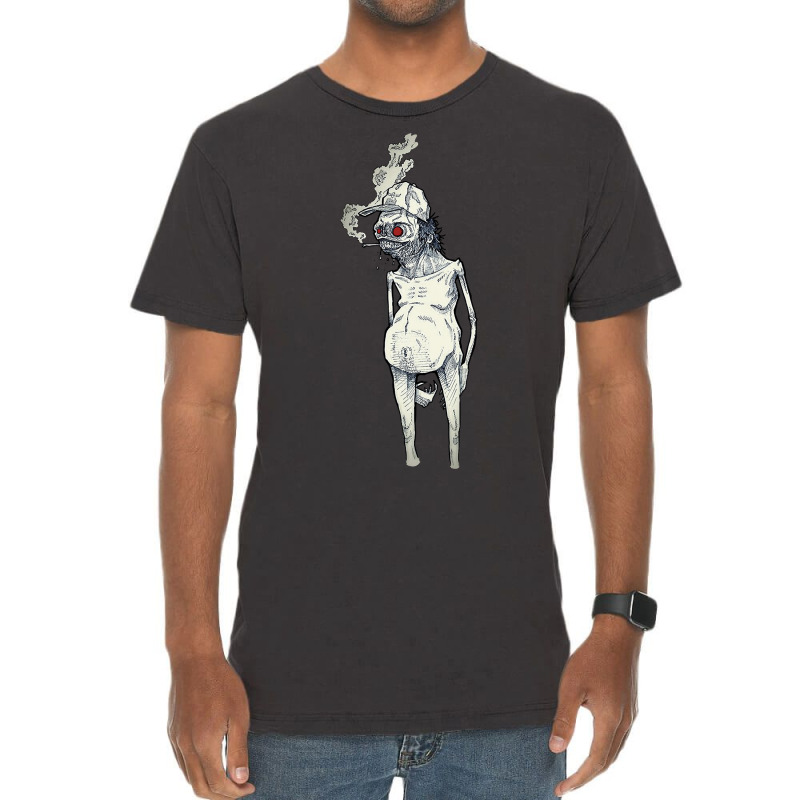 T-bags  Zombie (black And White) Vintage T-Shirt by oatesorlandoi9eepf | Artistshot