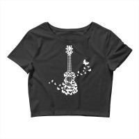 Ukulele Gift T  Shirt A Four String Ukulele Instrument With Beautiful Crop Top | Artistshot