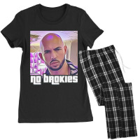 Andrew Tate No Brokies Women's Pajamas Set | Artistshot