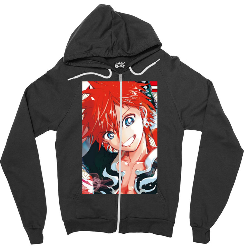 Orient Anime 4 Zipper Hoodie | Artistshot