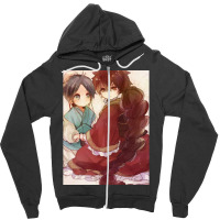 Orient Anime 7 Zipper Hoodie | Artistshot