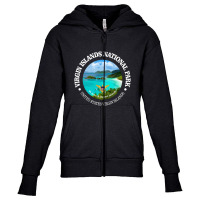 Virgin Islands National Park Youth Zipper Hoodie | Artistshot