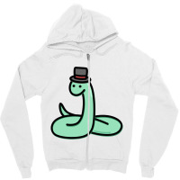 Cute Snake Zipper Hoodie | Artistshot