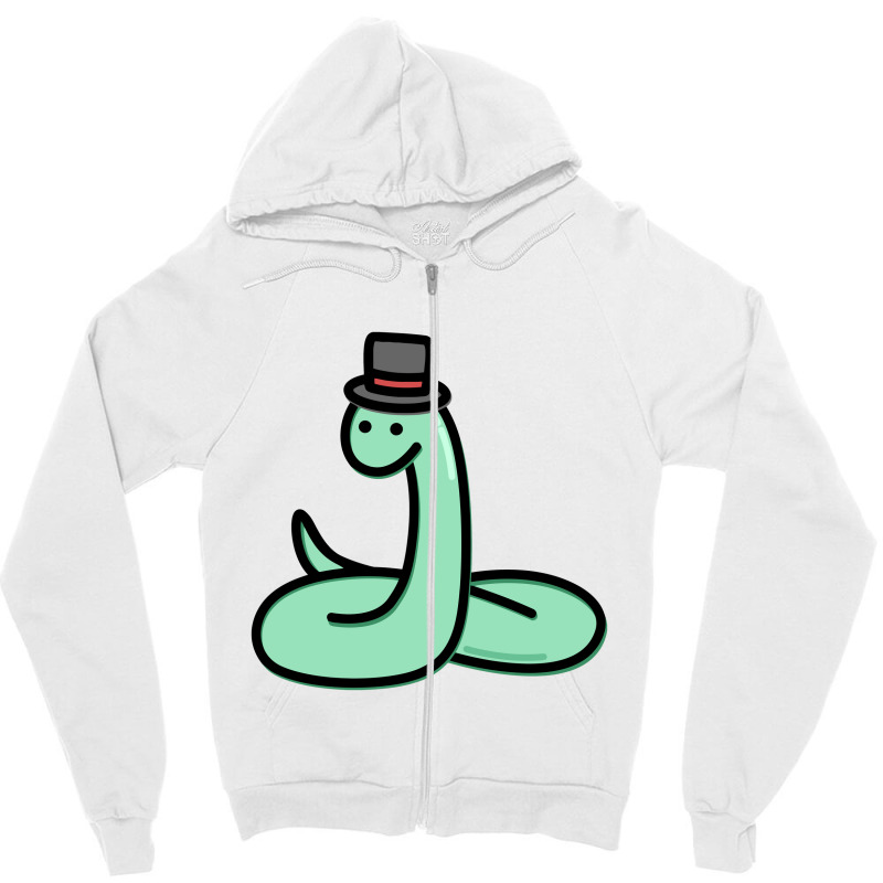 Cute Snake Zipper Hoodie by mrdjpancake | Artistshot