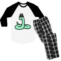 Cute Snake Men's 3/4 Sleeve Pajama Set | Artistshot