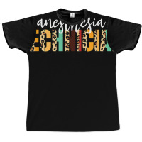 Anesthesia Technician Cheetah Print Anesthesia Technologist T Shirt Graphic T-shirt | Artistshot