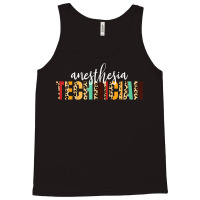 Anesthesia Technician Cheetah Print Anesthesia Technologist T Shirt Tank Top | Artistshot