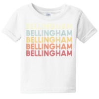 Bellingham Washington Bellingham Wa Retro Vintage Text T Shirt Baby Tee | Artistshot