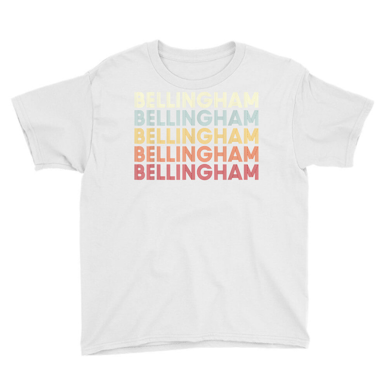 Bellingham Washington Bellingham Wa Retro Vintage Text T Shirt Youth Tee | Artistshot