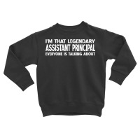 Assistant Principal Job Title Employee Assistant Principal T Shirt Toddler Sweatshirt | Artistshot