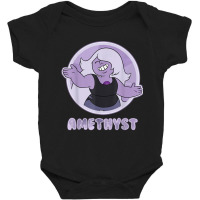 Cn Steven Universe Amethyst Portrait Baby Bodysuit | Artistshot