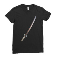 Michonne's Katana Ladies Fitted T-shirt | Artistshot