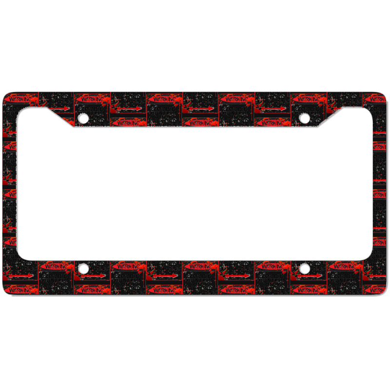 Warning Zombie-8yymf License Plate Frame | Artistshot