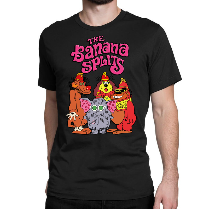 The Banana Splits Classic T-shirt by femalesbaubles | Artistshot