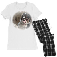 Australian Shepherd Attentive Women's Pajamas Set | Artistshot