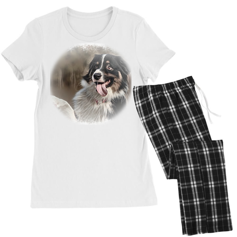 Australian Shepherd Attentive Women's Pajamas Set by Kemnabi | Artistshot