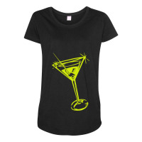 Espresso Martini Cocktail Maternity Scoop Neck T-shirt | Artistshot