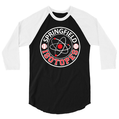 Springfield Isotopes 3/4 Sleeve Shirt Designed By C4hya
