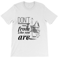 Don't Run From Who You Are   Narnia T-shirt | Artistshot