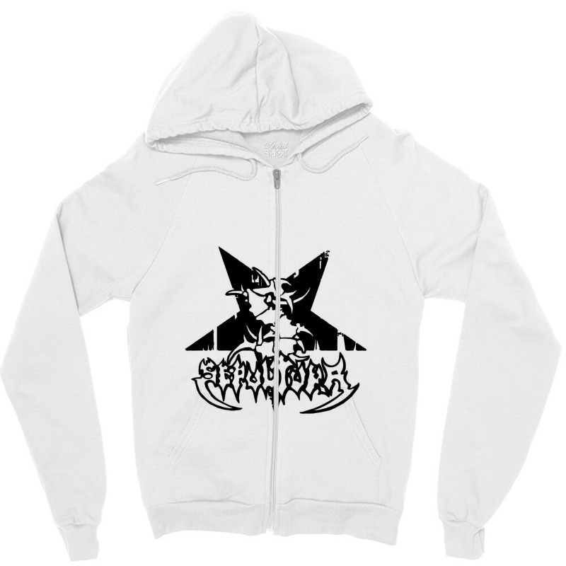 Black Sepultura Zipper Hoodie | Artistshot