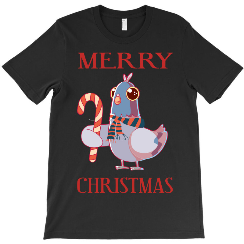 Christmas Pigeon T-shirt | Artistshot