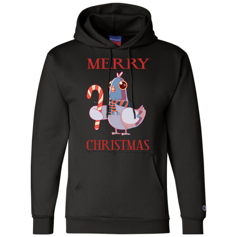 Christmas Pigeon Champion Hoodie | Artistshot