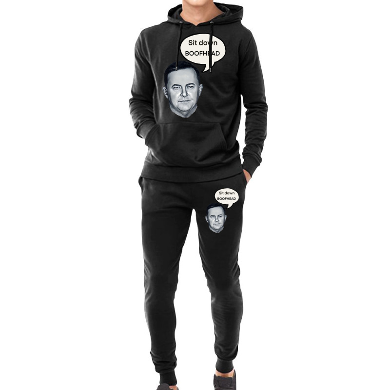 Sit Down Boofhead Hoodie & Jogger Set | Artistshot