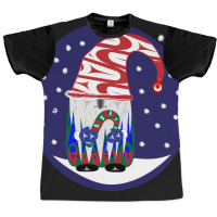 Christmas Gnome Graphic T-shirt | Artistshot