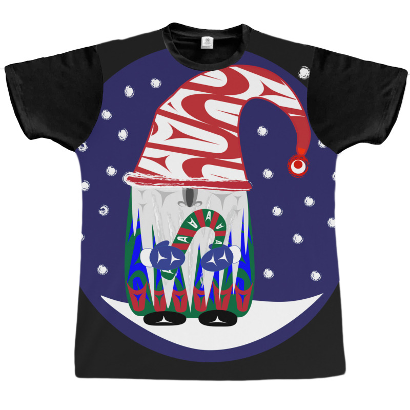 Christmas Gnome Graphic T-shirt | Artistshot