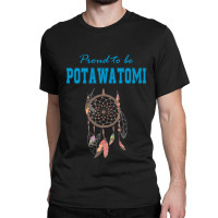 Native American Potawatomi Five Feathers Classic T-shirt | Artistshot