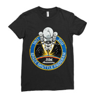 Vintage Insignia Space Shuttle Program 30th Anniversary Ladies Fitted T-shirt | Artistshot