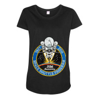 Vintage Insignia Space Shuttle Program 30th Anniversary Maternity Scoop Neck T-shirt | Artistshot