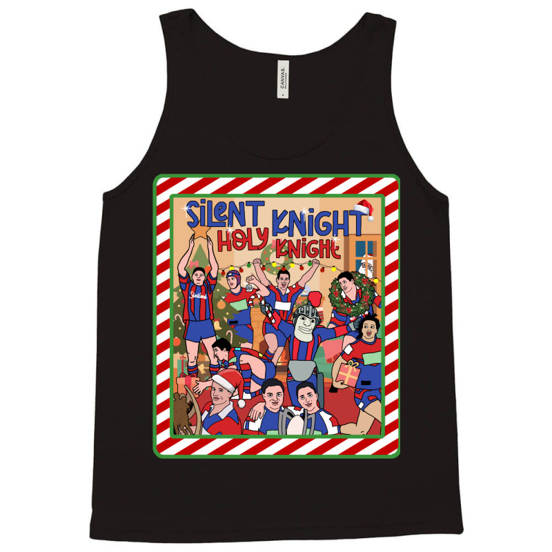 Newcastle Knights   Christmas   Silent Knight Tank Top | Artistshot