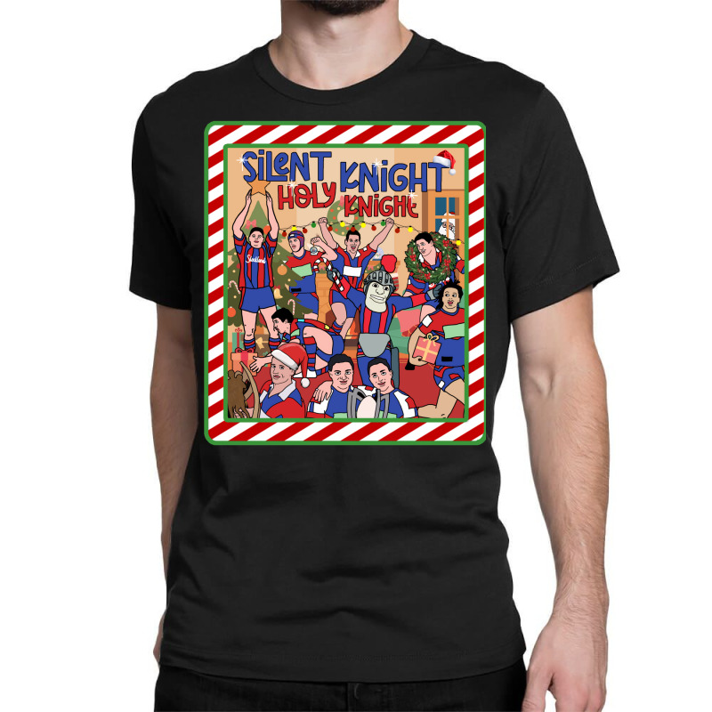 Newcastle Knights   Christmas   Silent Knight Classic T-shirt | Artistshot