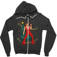 The Darkness Christmas Time Don’t Let The Bells End Zipper Hoodie | Artistshot