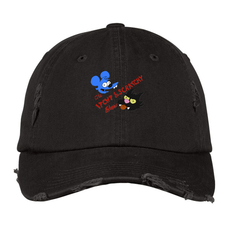 Itchy And Scratchy Classic Vintage Cap | Artistshot