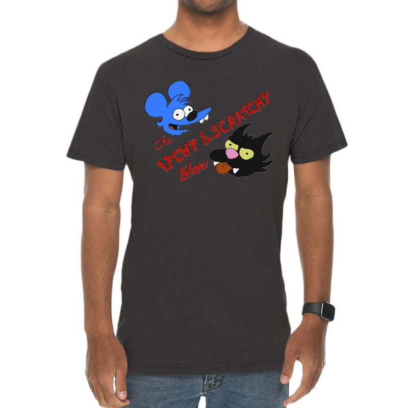 Itchy And Scratchy Classic Vintage T-shirt | Artistshot