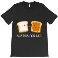 Besties Peanut Butter And Marshmallow Fluffernutter Product T-shirt | Artistshot