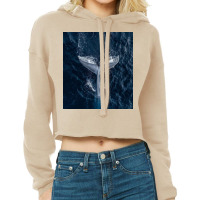 Whale Tail Cropped Hoodie | Artistshot