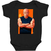 Vin Diesel - An Illustration By Paul Cemmick Baby Bodysuit | Artistshot