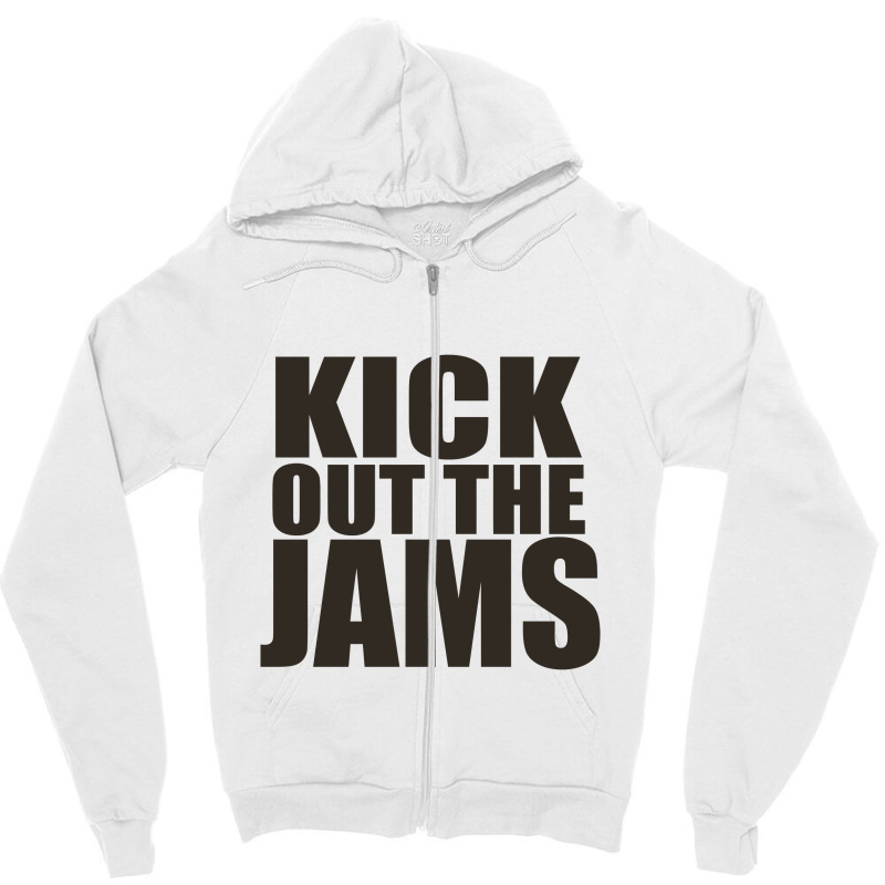 Kick Out Zipper Hoodie by mrdjpancake | Artistshot