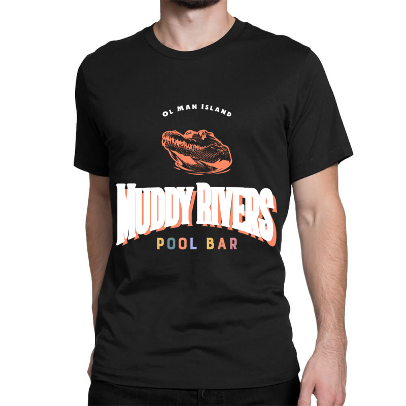 Muddy Rivers Pool Bar Port Orleans Riverside Resort Classic T-shirt | Artistshot